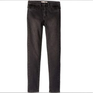 Levi's 720 High-Rise Super Skinny Fringe Jeans